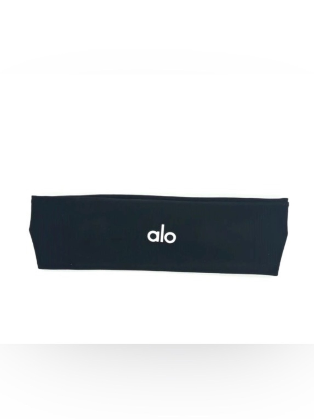 ALO Yoga Black Logo Headband